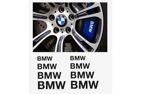 BMW naljepnica za kočiona kliješta - felge - retrovizor naljepnica - 8kom. set