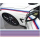 BMW M pruge naljepnica pruge pruge 200cm x 12mm 6kom.. set
