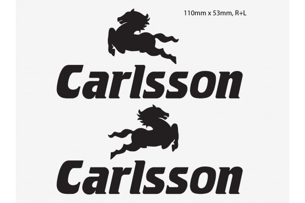 Carlsson bočna naljepnica 2 kom. 11 cm