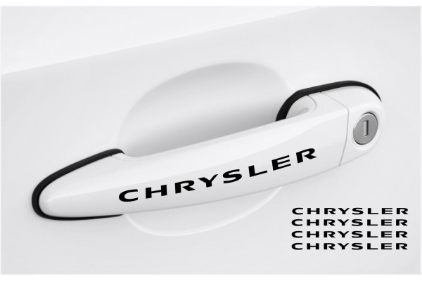 Chrysler naljepnica za kvaku naljepnica 4 kom., set 120mm