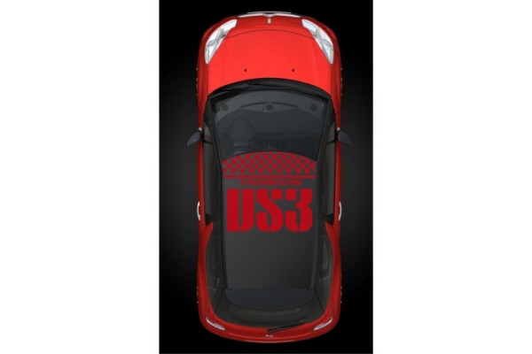 Citroen DS3 tetto naljepnice kit