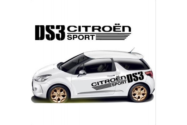 Citroen Sport DS3 bočna naljepnica 160cm C1 C2 C3 C4 C5 C6