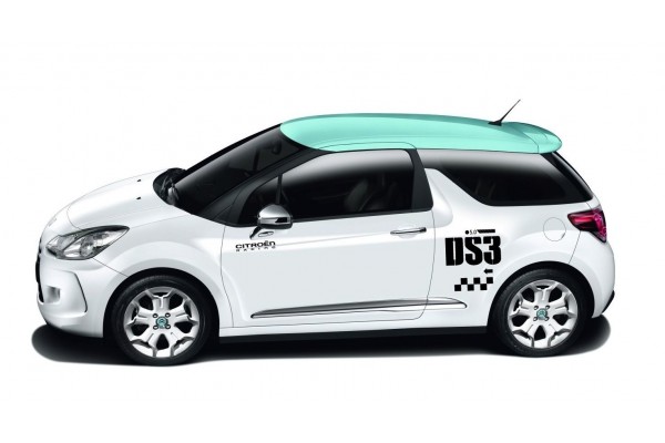 Citroen Sport DS3 bočna naljepnica set 4kom.