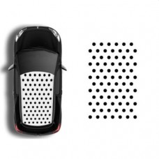 Citroen Sport DS3 krovna naljepnica set C1 C2 C3 C4 C5 C6 Polka Dot