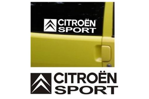 Citroen Sport bočna naljepnica 30cm 2kom.. set