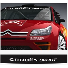 Citroen Sport vjetrobranska naljepnica 950mm / 1400mm