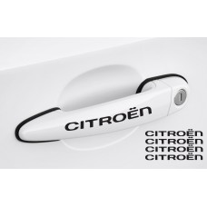Citroen naljepnica za kvaku naljepnica 4 kom., set 120mm
