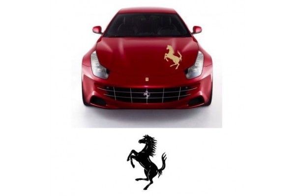 Ferrari bonnet naljepnica Cavallino Rampante Ferrari Pferd 65cm