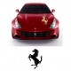Ferrari bonnet naljepnica Cavallino Rampante Ferrari Pferd 65cm