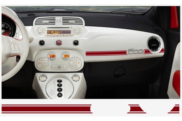 Fiat 500 ABARTH armaturna naljepnica 2kom.