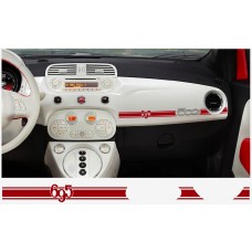 Fiat 500 ABARTH armaturna naljepnica 2kom. 695