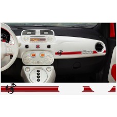 Fiat 500 ABARTH armaturna naljepnica 2kom. SKORPIO