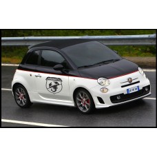 Fiat 500 Abarth bočna naljepnica set 2kom. shield