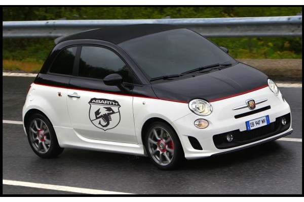 Fiat 500 Abarth bočna naljepnica set 2kom. shield
