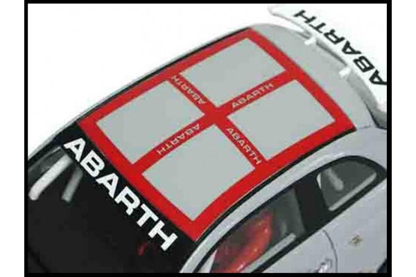 Fiat 500 Assetto Corsa krovna naljepnica Abarth