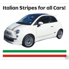 Fiat 500 Auto bonnetn naljepnica Italia