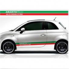 Fiat 500 Esseesse bočna naljepnica set