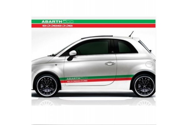 Fiat 500 Esseesse bočna naljepnica set