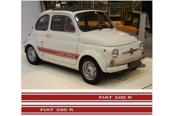 Fiat 500 R ABARTH bočna naljepnica 2kom.. set
