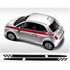 Fiat 500 bočna naljepnica 2kom. set