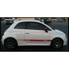 Fiat 500 bočna naljepnica 2kom. set