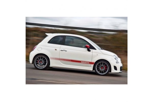 Fiat 500 bočna naljepnica set Abarth