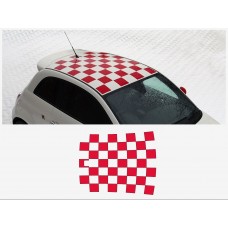 Fiat 500 krovna naljepnica Abarth