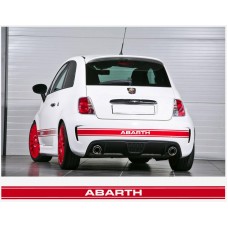 Fiat 500 rear stripe Abarth