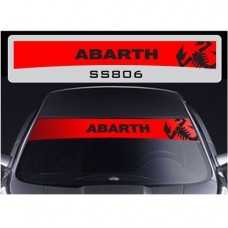 Fiat Abarth Skorpion vjetrobranska naljepnica