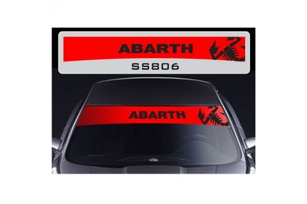 Fiat Abarth Skorpion vjetrobranska naljepnica