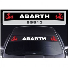 Fiat Abarth Skorpion vjetrobranska naljepnica