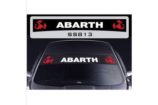 Fiat Abarth Skorpion vjetrobranska naljepnica