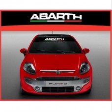 Fiat Abarth italian Flag vjetrobranska naljepnica