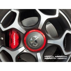Fiat Abarth naljepnica za kočiona kliješta Mirror Window naljepnica 60mm + 80mm