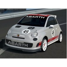 Fiat Abarth vjetrobranska naljepnica