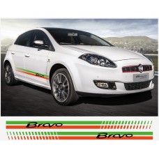 Fiat Bravo bočna naljepnica set V.1