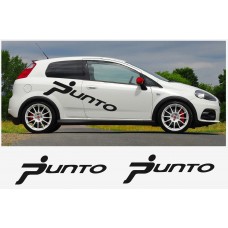 Fiat PUNTO bočna naljepnica 135cm 2kom.. set