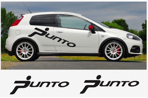 Fiat PUNTO bočna naljepnica 135cm 2kom.. set