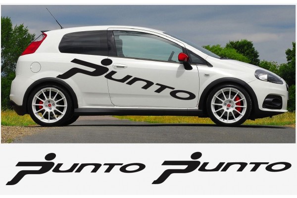Fiat PUNTO bočna naljepnica 194cm 2kom.. set