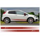 Fiat PUNTO im ABARTH EVO Look bočna naljepnica PUNTO 180cm 2kom.. set