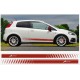 Fiat PUNTO im ABARTH EVO Look bočna naljepnica PUNTO 180cm 2kom.. set