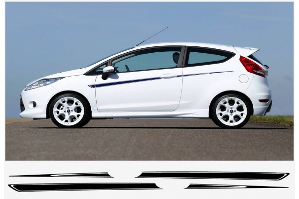 Ford Fiesta S1600 bočna naljepnica 2kom.. set 3-Doors