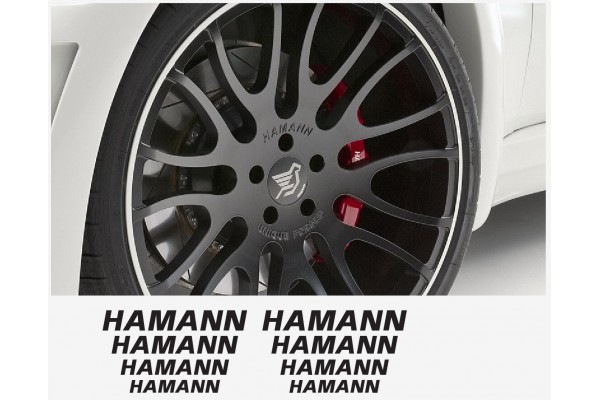 Hamann naljepnica za felge - kočiona kliješta - retrovizore naljepnica – 4kom. 85mm – 55mm