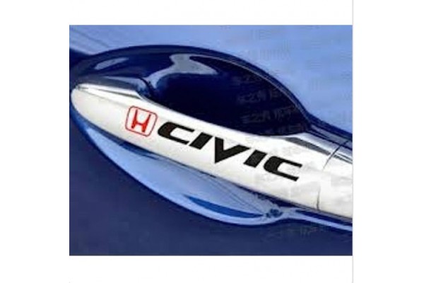 Honda Civic naljepnica za kvaku naljepnica 4kom.
