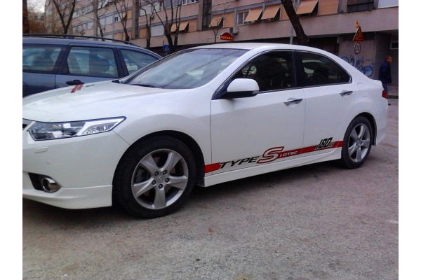 Honda Type S I-DTEC 180 PS bočna naljepnica set