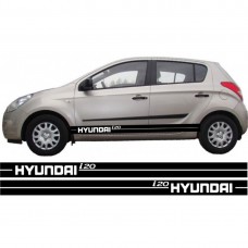 Hyundai i20 bočna set naljepnica
