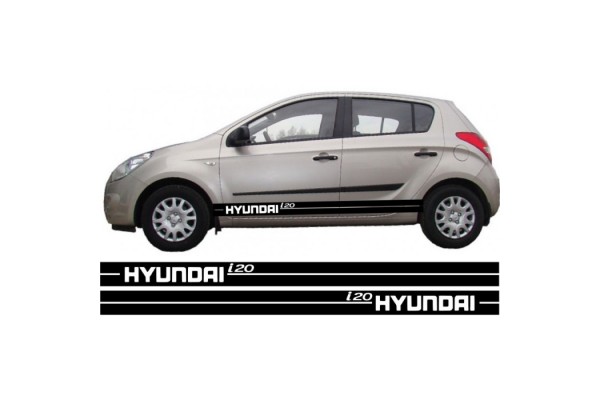 Hyundai i20 bočna set naljepnica