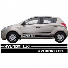 Hyundai i20 bočna set naljepnica
