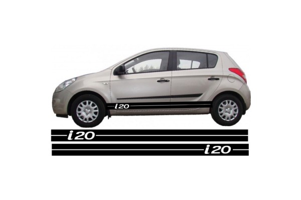 Hyundai i20 bočna set naljepnica