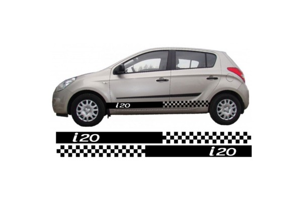 Hyundai i20 bočna set naljepnica
